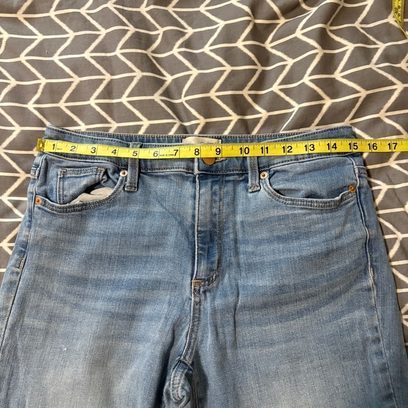 Universal Thread Light Blue Denim Jeans Slim Straight 6/28L - Picture 10 of 12